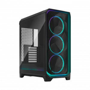 Корпус ПК без блока питания / Fractal FD-C-MES3A-03 / Корпус ПК без блока питания/ Case Fractal Design Meshify 3 Ambience Pro RGB TG Light Tint, Full-Tower, 3x140mm ARGB, 2xUSB-A 3.2 + 1xUSB 3.2 Type-C, E-ATX, ATX, mATX, mITX, Black