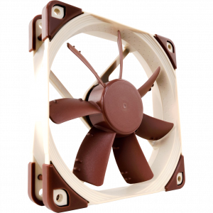 Кулер для корпуса / Noctua NF-S12A ULN / Кулер для корпуса/ Case Cooler Noctua NF-S12A ULN (120x120x25mm, 3-pin, 43.73CFM, 8.6dBA, 800RPM, Beige/Brown)