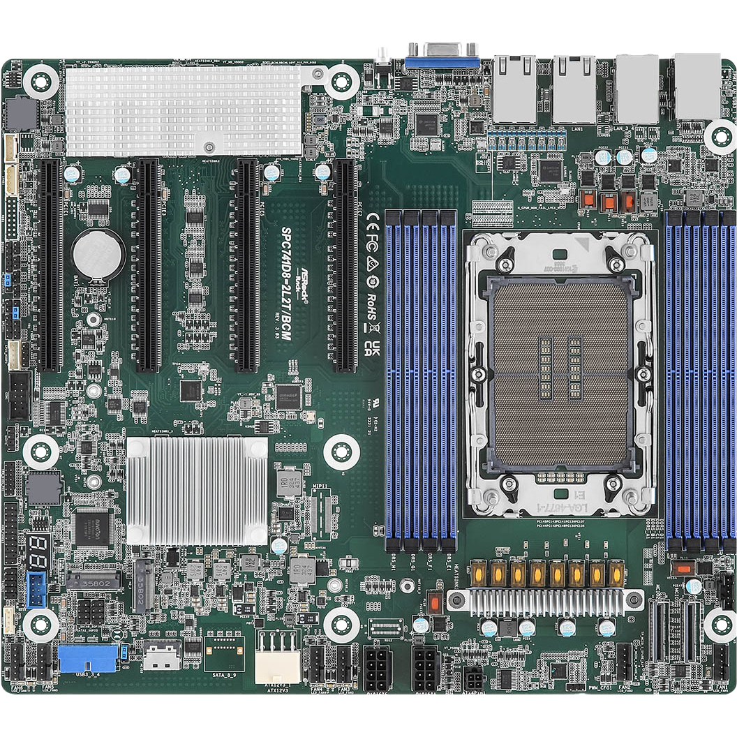 Материнская плата / ASRock 90-SXGBT0-AOUAY1F / Материнская плата/ ASRock SPC741D8-2L2T/BCM