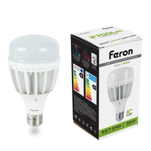 Лампа светодиодная / FERON 25818 / Лампа светодиодная/ Лампа светодиодная LED 30вт E27/E40 белый