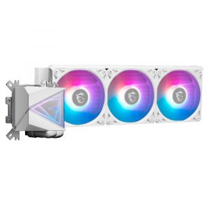 Водяное охлаждение / MSI 306-7ZW8A21-C24 / 306-7ZW8E21-C24 / Жидкостная система охлаждения MSI MAG CORELIQUID I360 WHITE 3x ARGB Gen2 Fan, ARGB Gen2 Block, Color Box