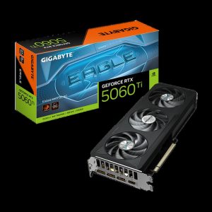 Видеокарта / Gigabyte GV-N506TEAGLEMAX OC-8GD / Видеокарта Gigabyte RTX5060Ti EAGLE MAX OC 8GB GDDR7 128bit 3xDP HDMI 3FAN RTL