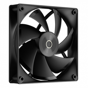 Ocypus Delta F12 BK, 120x120x25mm, 4-PIN PWM, 500-2000 RPM, 29 DBA MAX, HYDRO BEARING