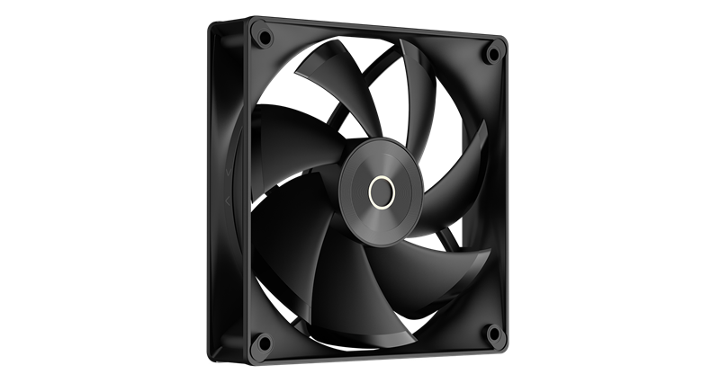 Ocypus Delta F12 BK, 120x120x25mm, 4-PIN PWM, 500-2000 RPM, 29 DBA MAX, HYDRO BEARING