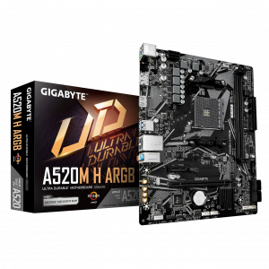 Материнская плата / GIGABYTE A520M H ARGB / Материнская плата/ A520M H ARGB