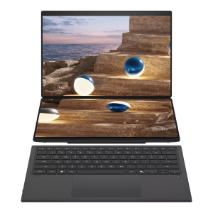 ASUS Zenbook Duo UX8407AA-SN197X Intel Core Ultra X9 388H/LPDDR5X 32GB 2TB/Intel Arc Graphics /14" 3K (2880 x 1800) OLED 16:10 TOUCH,WiFi 7+BT 5.4/ WIN11 PRO/1.65 kg/Moher Gray/Stylus+Sleeve
