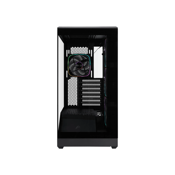 1STPLAYER GM7 ARGB Black / ATX / 4x120mm ARGB fans / GM7-BK-3FN7R-1FN7