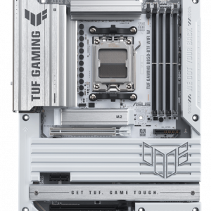 ASUS TUF GAMING B850-BTF WIFI W, AM5, B850, 4*DDR5, 4*SATA, 3*M.2, 7*USB 3.2, 2*USB 2.0, Type-C, 3*PCIx16, 1*PCIx1, DP+HDMI, ATX; 90MB1KW0-M0EAY0