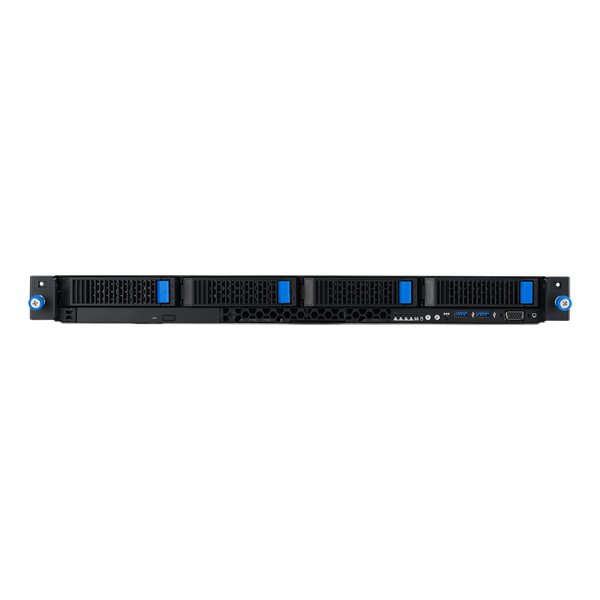 ASUS RS300-E12-PS4 1U, 1x Socket LGA1700 E-2400, 4 x DDR5 UDIMM ECC, 4 x 3.5`` (SATA/SAS/NVMe) HotSwap, Intel; RAID 0, 1, 5, 10, 1xPCI-Ex16, 1xPCI-Ex8, 1xPCI-Ex4, ASMB11-iKVM, 350W 80 PLUS Gold