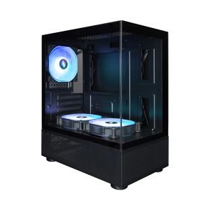 1STPLAYER MIKU Mi2-A ARGB Black / mATX / 3x120mm ARGB fans / Mi2-A-BK-2FC7R-1FC7