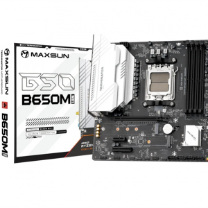MAXSUN MS-Terminator B650M WIFI6, AM5, B650, 4*DDR5, 4*SATA 3.0, 2*M.2, USB 3.2, USB 2.0, Type-C, 1*PCIE 16, 1*PCIE 4, 1*PCIE 1, HDMI+DP, mATX