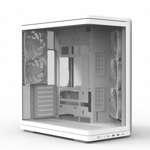 ZALMAN P60, ATX, WHITE, WINDOW, 2x3.5", 3x2.5", 1xUSB TYPE-C, 2xUSB3.0, SIDE 3x120mm ARGB, REAR 2x120mm ARGB