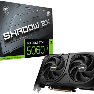 MSI RTX 5060 Ti 8G SHADOW 2X OC PLUS//RTX 5060Ti, HDMI, DP*3, 8G , D7