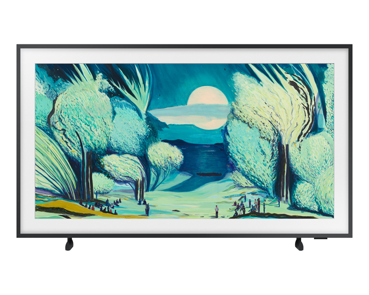 Samsung Lifestyle QLED TV QE43LS03FAUXRU, 43`, QLED Frame, 4K 3840x2160, 60Hz, Tizen Smart TV, 20W, Tuner (DVB-T2/C/S2, PAL,SECAM), HDMI, USB, USB-C, CI+, Wi-Fi, BT, LAN, VESA 200x200, class B, Black