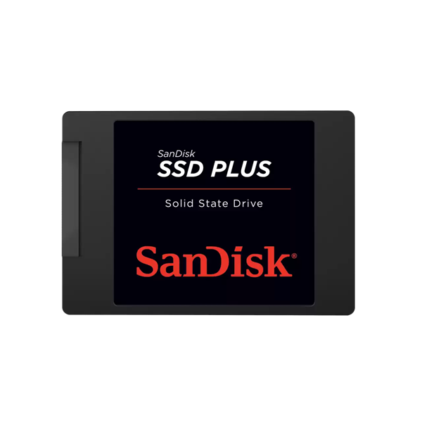 SanDisk SSD PLUS 2,5” SATA 2Tb, SDSSDA-2T00-G26, 1 year