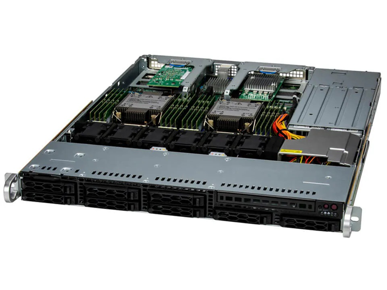 Supermicro SuperServer 1U 121C-TN2R 2x6530/ 4x64Gb/ 1x 480GB SATA/ 2x10GbE/ SFT-DCMS-SINGLE