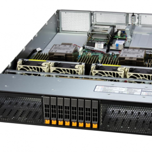 Supermicro SuperServer 2U 222H-TN 2x6737P/ 8x64GB/ 1xM.2 NVMe 480GB/ S3916L-H16IR-32DD/ 4x10GbE (2xRJ45 & 2xSFP+)/SFT-DCMS-SINGLE