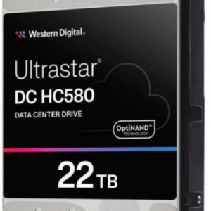 Western Digital Ultrastar DC HС580 HDD 3.5" SATA 22TB, 7200 rpm, 512MB buffer, 512e, 1 year