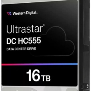 Western Digital Ultrastar DC HС555 HDD 3.5" SATA 16TB, 7200 rpm, 512MB buffer, 512e, 1 year