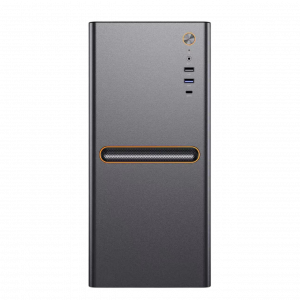 Корпус без блока питания / Foxline FL-512 / Корпус без блока питания/ Case Foxline FL-512 mATX case, black, w/o PSU w/1xUSB2.0 + 1xUSB3.0 + 1xType-C (USB2.0) + HD audio, w/o FAN