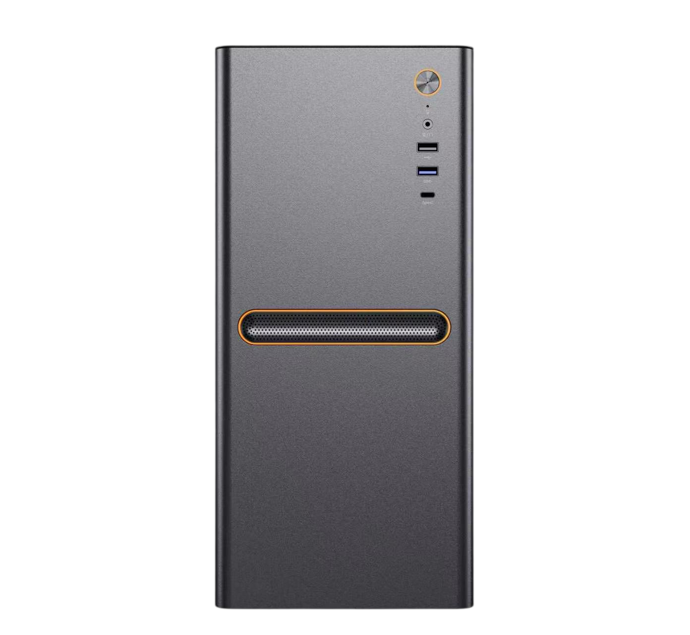 Корпус без блока питания / Foxline FL-512 / Корпус без блока питания/ Case Foxline FL-512 mATX case, black, w/o PSU w/1xUSB2.0 + 1xUSB3.0 + 1xType-C (USB2.0) + HD audio, w/o FAN