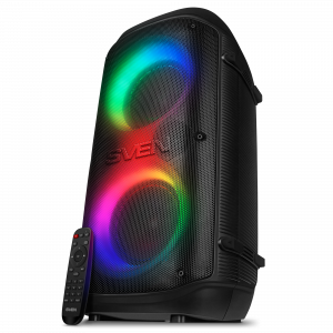 АС SVEN PS-800, черный, акустическая система (100 Вт, TWS, Bluetooth, FM, USB, microSD, LED-дисплей, 4400мАч) / SVEN PS-800 / АС SVEN PS-800, черный, акустическая система (100 Вт, TWS, Bluetooth, FM, USB, microSD, LED-дисплей, 4400мАч)