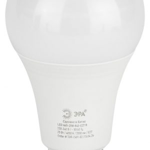 Лампа светодиодная / ЭРА Б0067116 / Лампа светодиодная/ Лампа светодиодная LED 20 Вт 2000Лм 4000К груша нейтральный E27 220-240В LED A60-20W-840-E27 Green Line