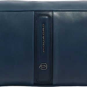 Сумка кросс-боди мужская Piquadro Victor CA7175W143/BLU синяя натур.кожа