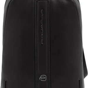 Сумка кросс-боди мужская Piquadro Victor CA7176W143/N черная натур.кожа