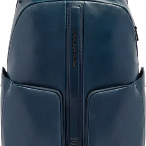 Рюкзак мужской Piquadro Victor CA7182W143/BLU синий натур.кожа
