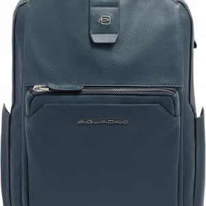 Рюкзак мужской Piquadro Tebe CA7157W144/BLU синий натур.кожа