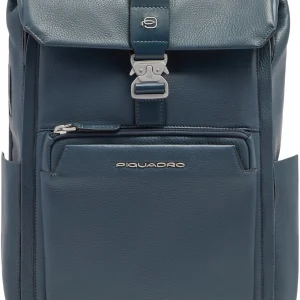 Рюкзак мужской Piquadro Tebe CA7158W144/BLU синий натур.кожа