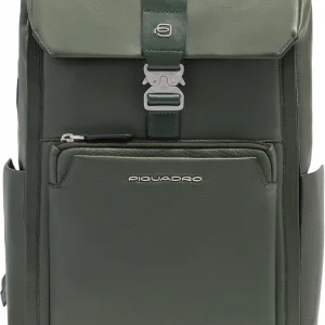 Рюкзак мужской Piquadro Tebe CA7158W144/VE хаки натур.кожа