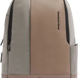 Рюкзак Piquadro Sync CA7188W145/SA песочный/серый натур.кожа/нейлон