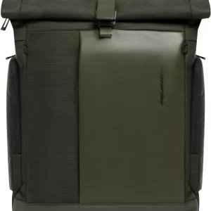 Рюкзак Piquadro Sync CA7190W145/VE хаки натур.кожа/нейлон