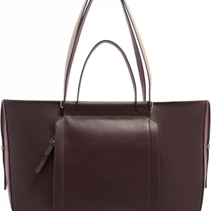 Деловая сумка женская Piquadro Circle BD7136W92/BORO с отделением для ноутбука 14" сливовая натур.кожа