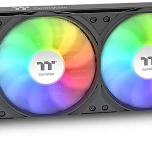 Система водяного охлаждения Thermaltake LB360-S Soc-AM5/AM4/1200/1700/1851 черный 4-pin 30.6-32.5dB Al LCD Ret (CL-W499-PL12SW-A)