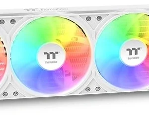 Система водяного охлаждения Thermaltake LB360-S Soc-AM5/AM4/1200/1700/1851 белый 4-pin 30.6-32.5dB Al LCD Ret (CL-W500-PL12SW-A)