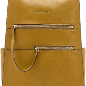 Рюкзак женский Piquadro Patricia CA6772W140/G горчичный натур.кожа