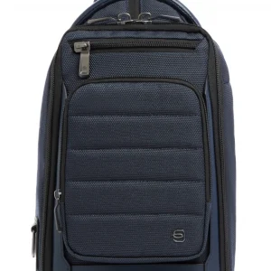 Рюкзак слинг мужской Piquadro Oberon CA7277W150/BLU синий нейлон/натур.кожа