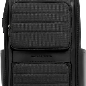 Рюкзак мужской Piquadro Oberon CA7278W150/N черный нейлон/натур.кожа