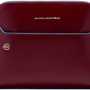 Сумка кросс-боди женская Piquadro Blue Square BD7149B2/R красная натур.кожа