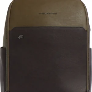 Рюкзак мужской Piquadro Black Square CA6501B3/VETM хаки натур.кожа