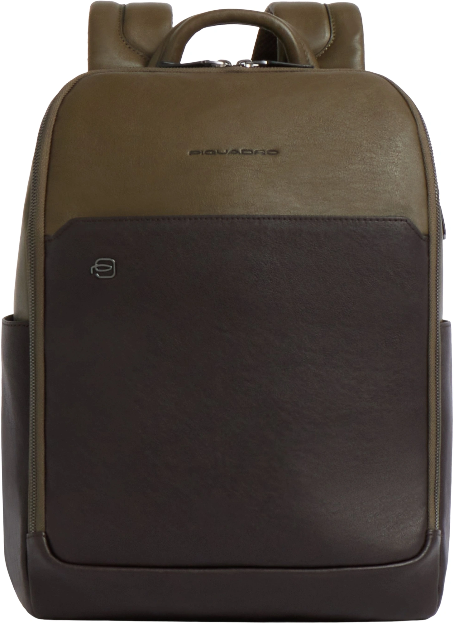 Рюкзак мужской Piquadro Black Square CA6503B3/VETM хаки/темно-коричневый