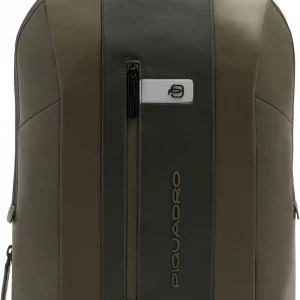 Рюкзак мужской Piquadro Urban CA6384UB00/VEGR хаки/серый натур.кожа