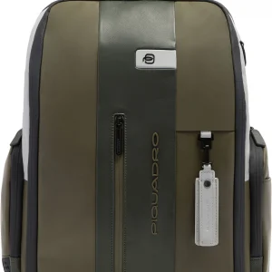 Рюкзак мужской Piquadro Urban CA7165UB00/VEGR хаки натур.кожа
