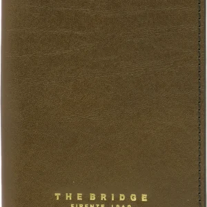 Обложка для паспорта The Bridge Life Style 09811501/01B оливковый натур.кожа
