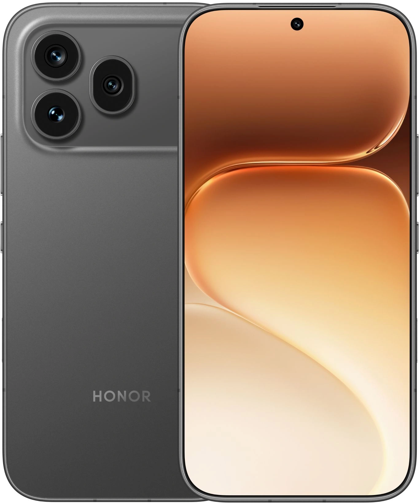 Смартфон Honor 600 Pro 512Gb 12Gb черный моноблок 3G 4G 2Sim 6.57" 1264x2728 Magic OS 10.0 200Mpix 802.11 a/b/g/n/ac/ax/be NFC GPS Protect