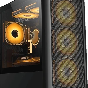 Formula V Line Air Mesh G3 Plus Black, MATX, Type-C*1, USB3.0*2, FRONT 3x120mm FRGB, REAR 1x120mm FRGB