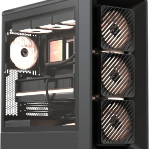 Корпус Formula Air Power G10 черный без БП ATX 11x120mm 2x140mm 2xUSB3.0 audio bott PSU
